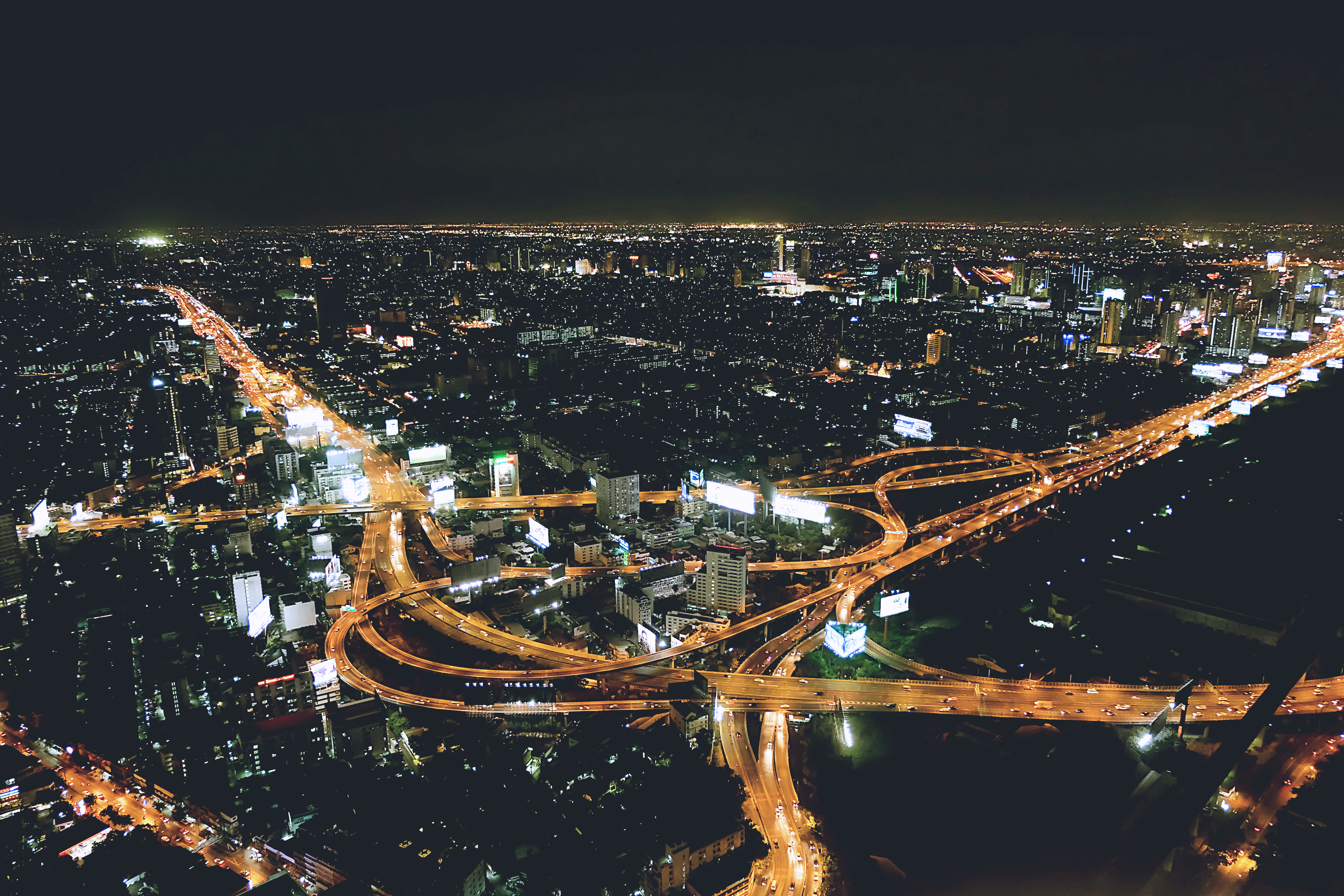 City wired like brain