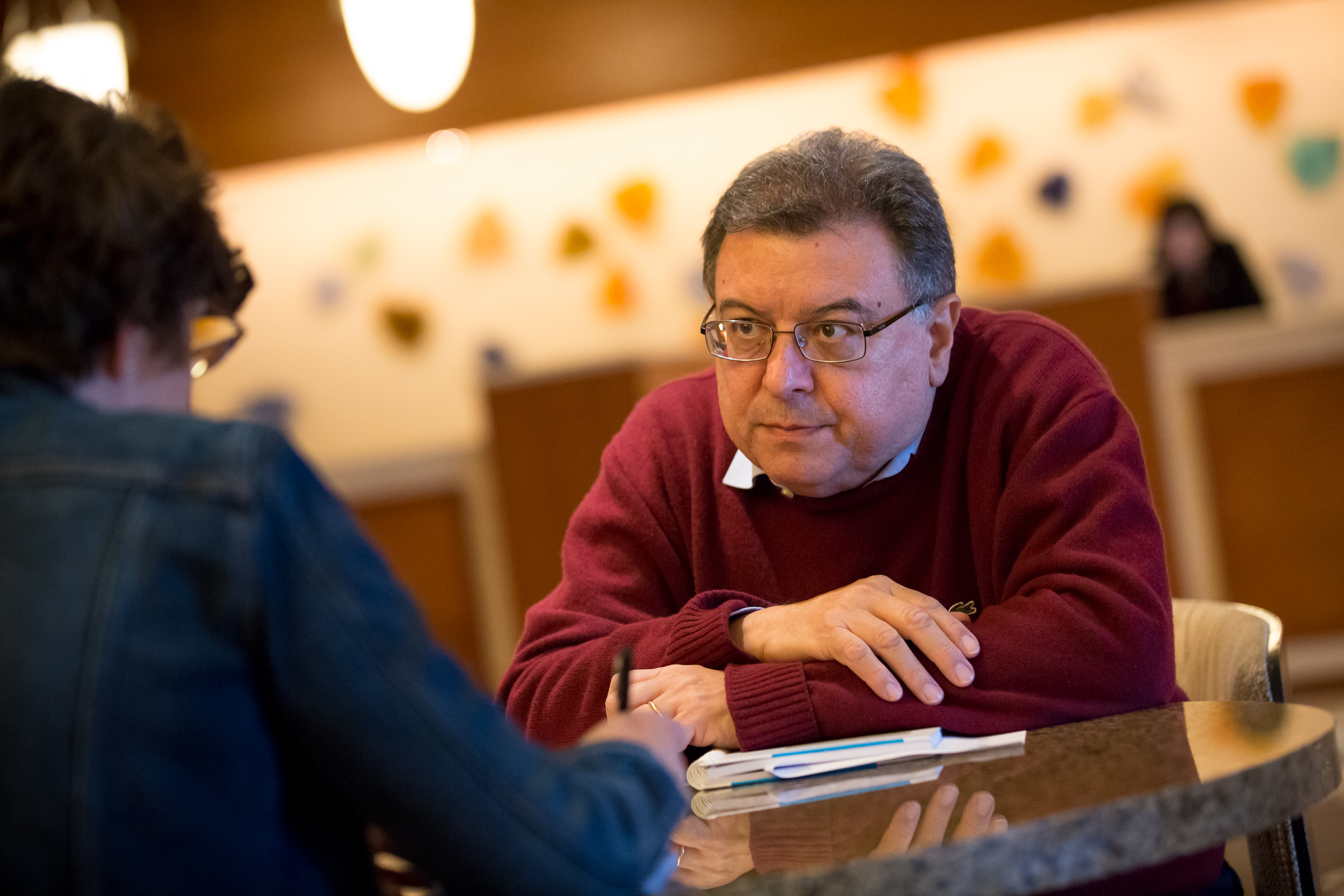 Interview with professor about depression.